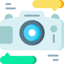 electronics,multimedia,speech bubble,conversation,communications,chat,social media,communication,photo camera,camera,pictures